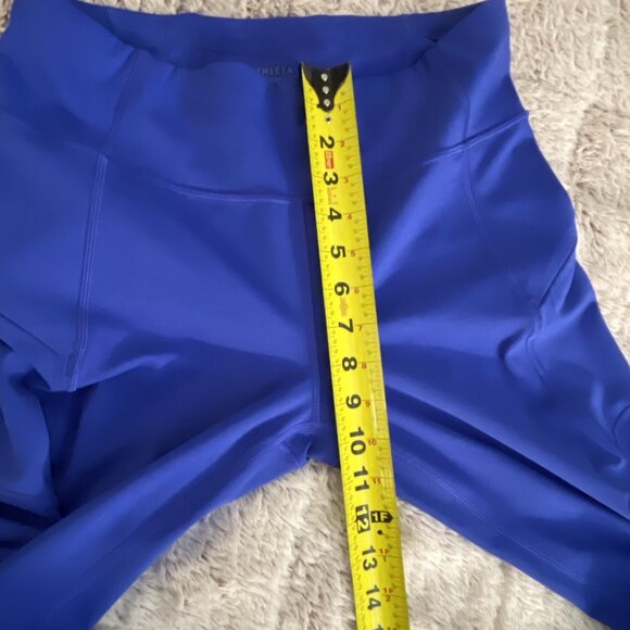 Athleta‎ Leggings Womens MT Blue Contender Tight Gym Yoga Workout Athletic Comfy - Picture 11 of 12